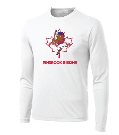 BINBROOK BASEBALL LONG SLEEVE SHIRT